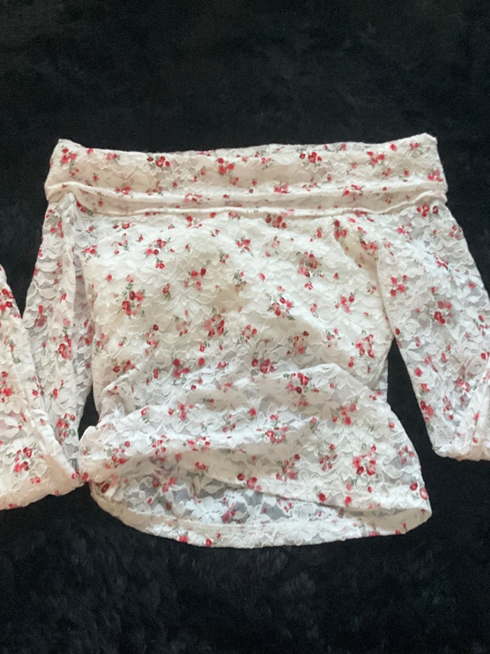 Hollister Coquette Off-Shoulder Top